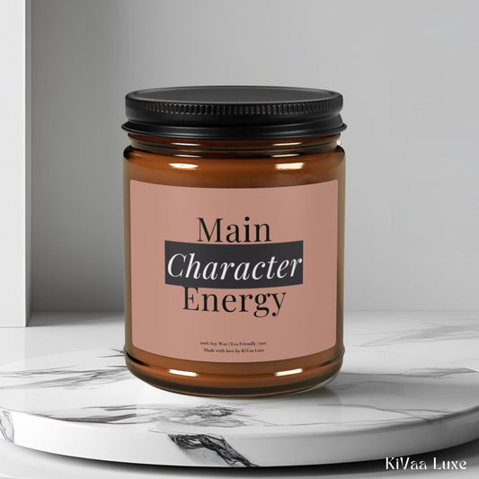 “Main Character Energy Candle – Gen Z Humor Soy Candle