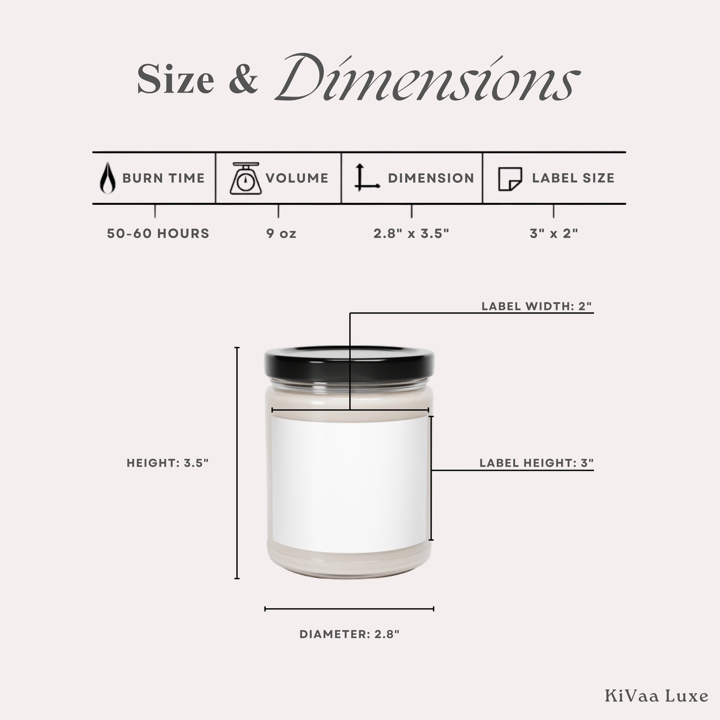 Calm & Relaxed Aromatherapy Mood Candle